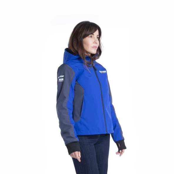 Yamaha Paddock Blue Softshell Kadın Sürüş Ceketi ürün görseli 1