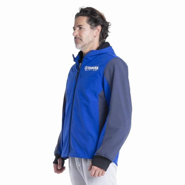 Yamaha Paddock Blue Softshell Erkek Sürüş Ceketi - Resim 4