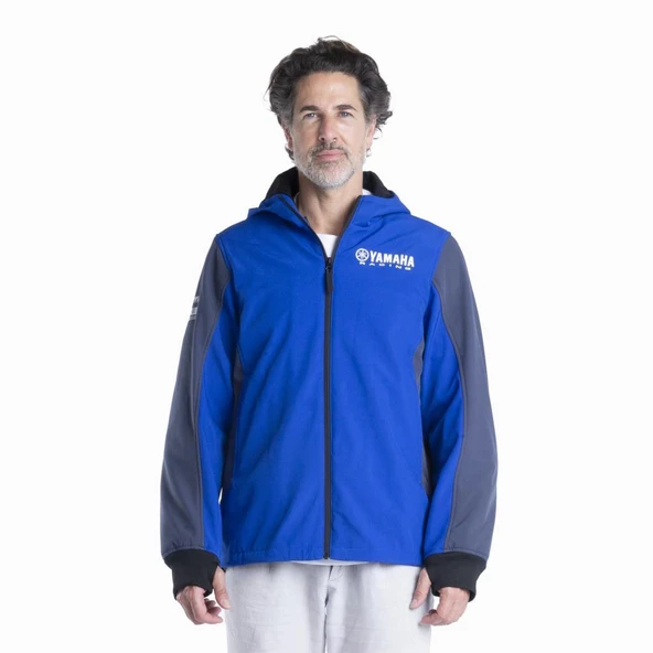 Yamaha Paddock Blue Softshell Erkek Sürüş Ceketi ürün görseli 1