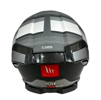 Mt Thunder 4 SV R25 C2 Şeffaf Vizör Kask Mat Gri - Resim 4