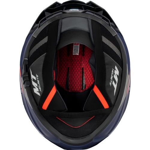 Mt Thunder 4 Sv Solid A1 Matt Black Şeffaf Vizörlü Kask - Resim 5