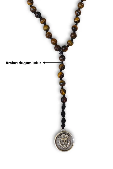 Kaplangözü Uzun Kolye Unisex 556-3 - Resim 4