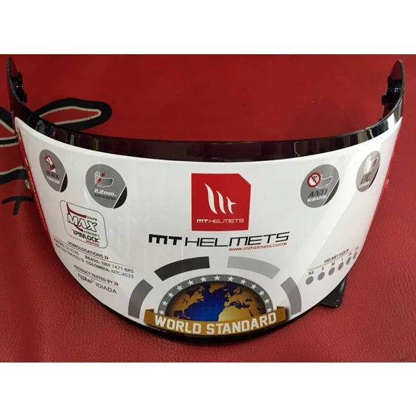 Mt Dark V-12 Kask Camı - Resim 2