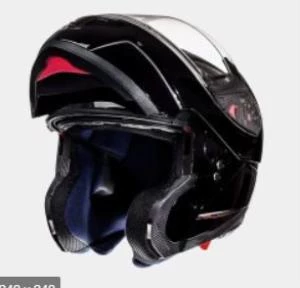 Mt Atom Sv Solıd Gloss Black Kask - Resim 2