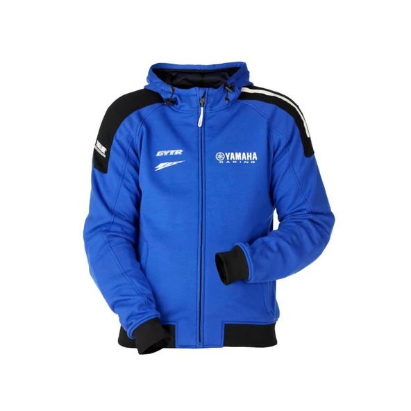 Yamaha Paddock Blue Erkek Kapüşonlu Sürüş Svetşörtü - Resim 2