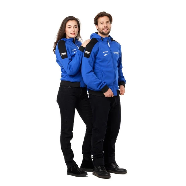 Yamaha Paddock Blue Erkek Kapüşonlu Sürüş Svetşörtü - Resim 9