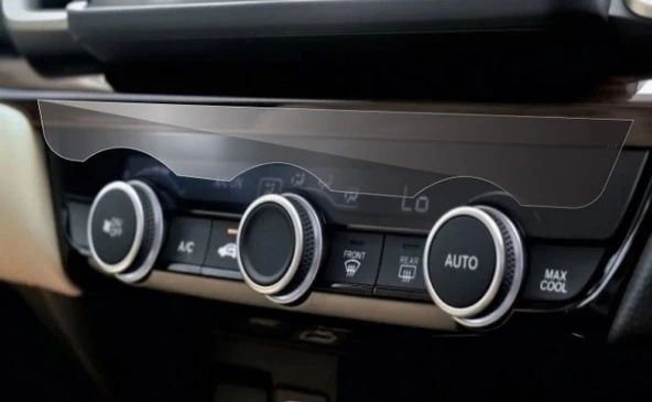 Honda City Klima Üstü Gösterge Uyumlu 9H Nano Ekran Koruyucu Film ürün görseli 1