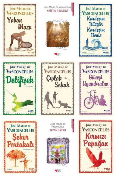 Jose Mauro De Vasconcelos Şeker Portakalı Seti 10 Kitap ürün görseli 1