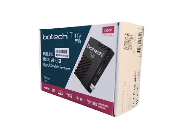 BOTECH TİNY PLUS  FULL HD MİNİ UYDU ALICISI - Resim 2
