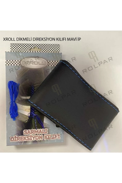 ROLPAR ROLPAR Xroll Dikmeli Direksiyon Kılıfı Mavi Ip ürün görseli 1
