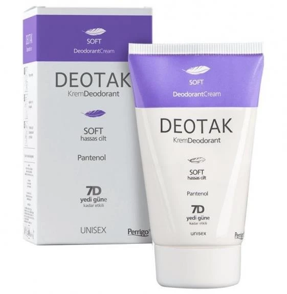 Deotak Deodorant Cream Soft 35ml | Hassas Cilt ürün görseli 1
