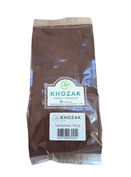 Khozak Kavrulmuş Taze Türk Kahvesi 100 gr ürün görseli 1