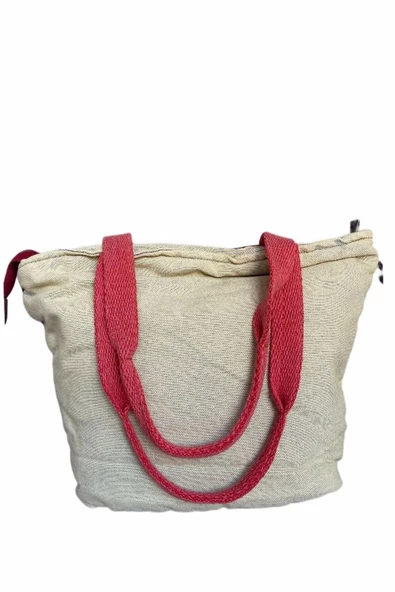 old cotton cargo  4005 Patchwork Omuz Çantası - Resim 2