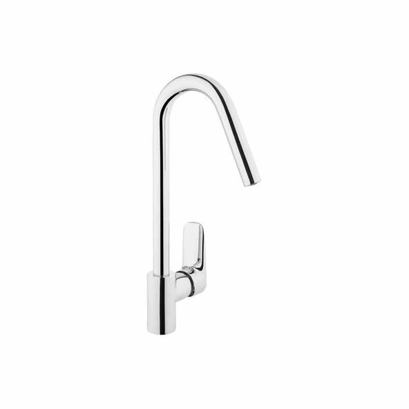 VitrA X-Line A42115 Eviye Bataryası, Krom ürün görseli 1