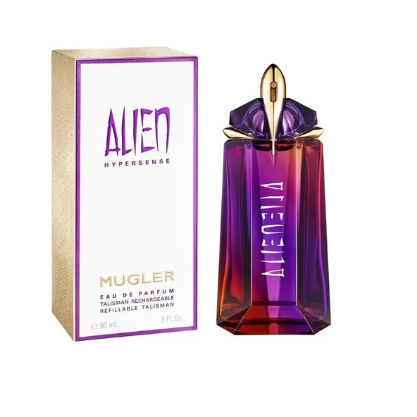Thierry Mugler Alien Hypersense EDP 90 ml Refillable Kadın Parfümü - Resim 2