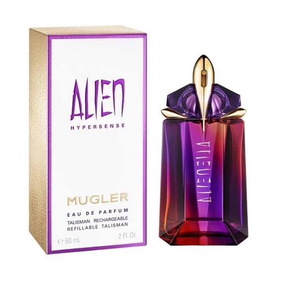 Thierry Mugler Alien Hypersense EDP 60 ml Refillable Kadın Parfümü - Resim 2