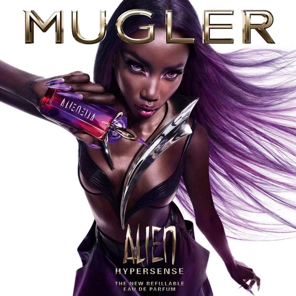 Thierry Mugler Alien Hypersense EDP 60 ml Refillable Kadın Parfümü - Resim 8