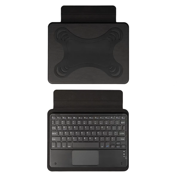 Border Keyboard 13" inç Universal Bluetooh Bağlantılı Standlı Klavyeli Tablet Kılıfı ürün görseli 1