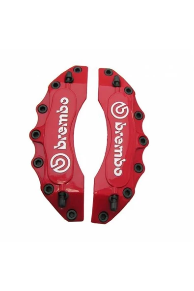 Brembo Kaliper Kapağı 4'lü Set Kırmızı Brembq Uyumlu ürün görseli 1
