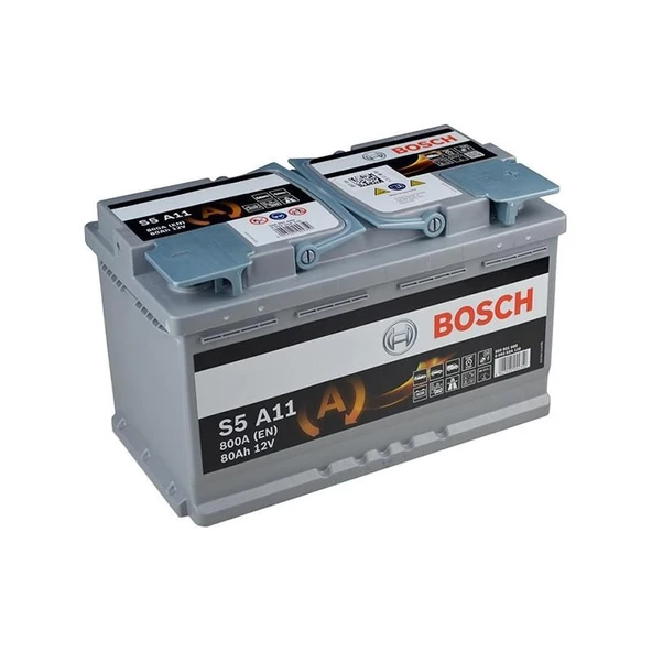 BOSCH 12V 80 AH AGM START & STOP AKÜ ürün görseli 1