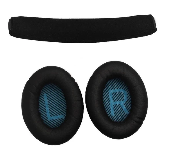 Bose QC25 Kulaklık Pedi ve Kafa Bandı - Set Halinde Kulaklık Pedi Yastığı Süngeri ve Kafa Yastığı ürün görseli 1