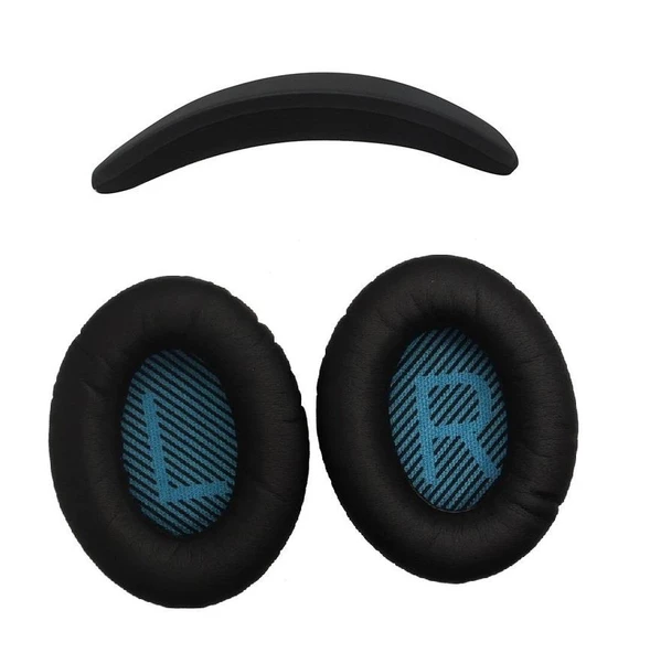 Bose QC35 Kulaklık Pedi ve Kafa Bandı - Set Halinde Kulaklık Pedi Yastığı Süngeri ve Kafa Yastığı ürün görseli 1