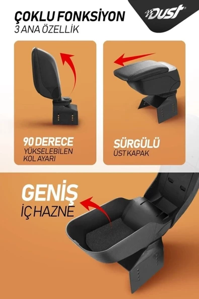 Tiger Marketing Dust Universal Oto Kol Dayama - Oto Kolçak ürün görseli 1