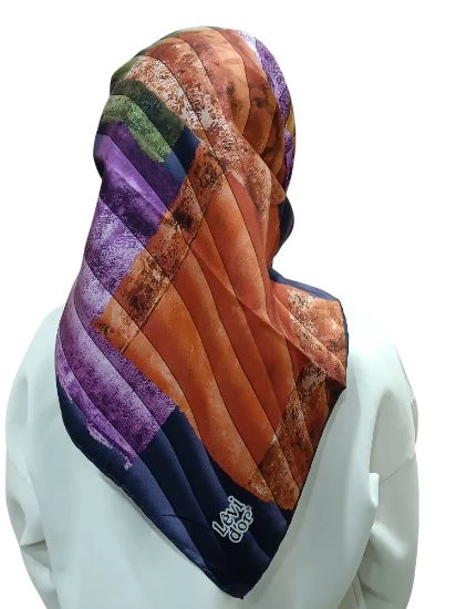 LEVİDOR İ-3369 TWİLL İPEK EŞARP - Resim 12