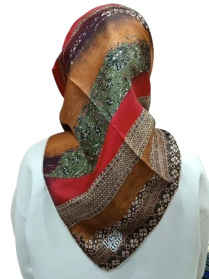 LEVİDOR İ- 3830 TWİLL İPEK EŞARP - Resim 9