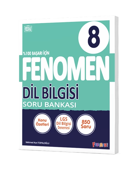 Fenomen Okul Yayınları Lgs 8. Sınıf Dil Bilgisi Soru Bankası ürün görseli 1