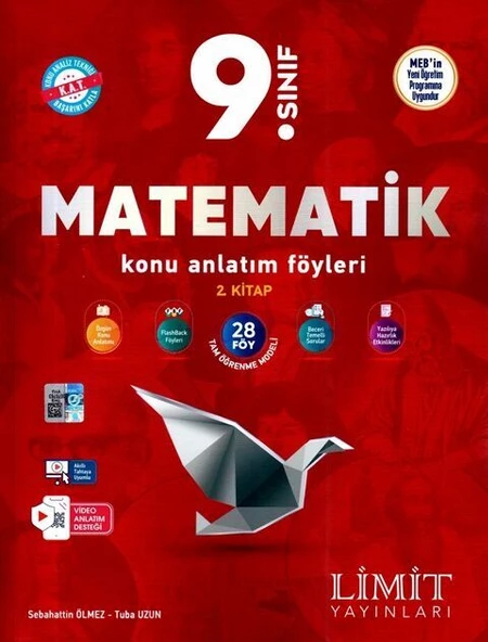 Limit Yayınları 9. Sınıf Matematik Konu Anlatım Föyleri 2. Kitap ürün görseli 1