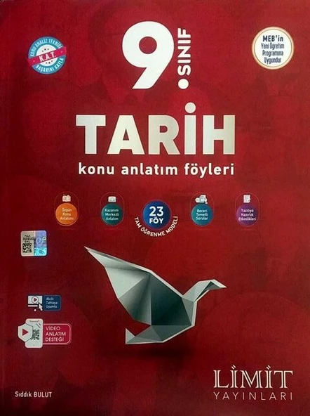 Limit Yayınları 9. Sınıf Tarih Konu Anlatım Föyleri ürün görseli 1