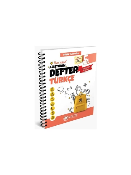 Çanta Yayınları 5. Sınıf Alıştıran Defter Türkçe ürün görseli 1