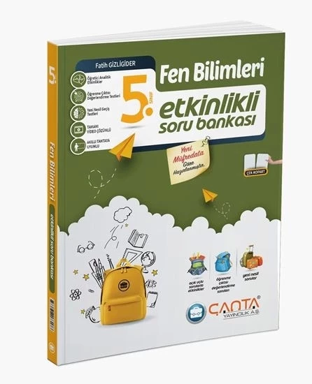 Çanta Yayınları Fen Bilimleri 5. Sınıf Etkinlikli Sorun Bankası Yeni ürün görseli 1