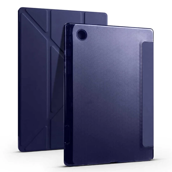 Samsung Galaxy Tab A8 10.5 SM-X200 (2021) Kılıf Zore Tri Folding Kalem Bölmeli Standlı Kılıf ürün görseli 1