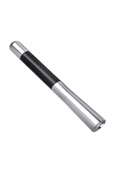 hanartz Subaru Vivio Uyumlu Gri Karbon Fiber Oto Radyo Anteni Çubuk Anten 12 Cm ürün görseli 1