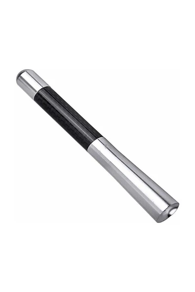 ForWay Seat Altea Uyumlu Gri Karbon Fiber Oto Radyo Anteni Çubuk Anten 12 Cm ürün görseli 1