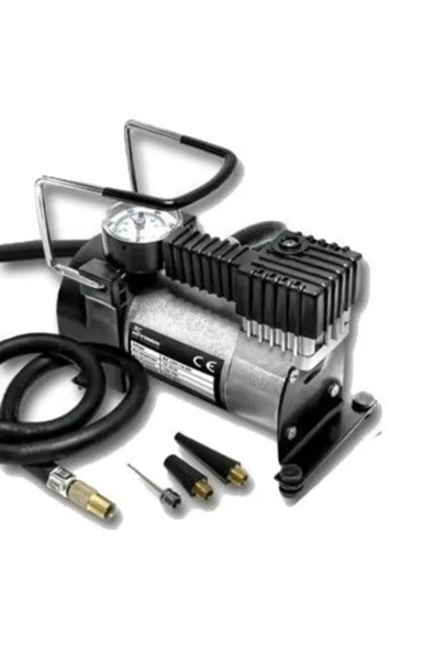 Tiger Marketing Araba Oto Araç Lastik Şişirme Pompası Metal Gövde Kompresör 150 Psi Çakmaklık Girişli ürün görseli 1