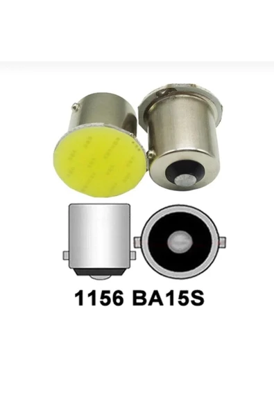 HLG P21w Ba15s 1156 144 Ledli Ultra Parlak Geri Vites Park Ampül Tek Duy Beyaz (2 ADET) ürün görseli 1