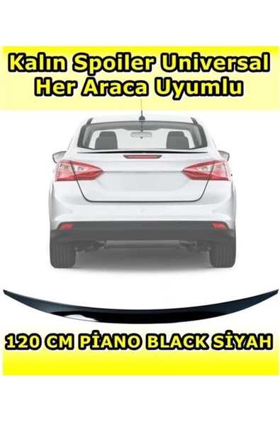 Tiger Marketing Nissan Prımera Uyumlu Pianoblack Spoiler 120 Cm ürün görseli 1
