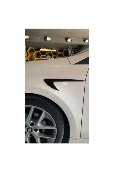 DNCTUNING Honda Cr-Z Uyumlu Çamurluk Venti Sağ Sol Parlak Siyah ürün görseli 1