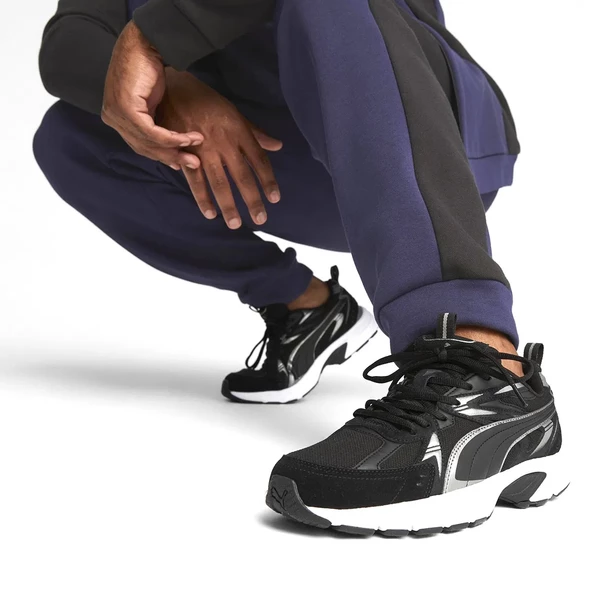 PUMA  MİLENİO TECH SUEDE SPOR AYAKKABI - Resim 2