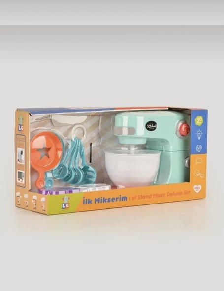 let's be child Sesli ve Işıklı Oyuncak Mutfak Mikseri ürün görseli 1