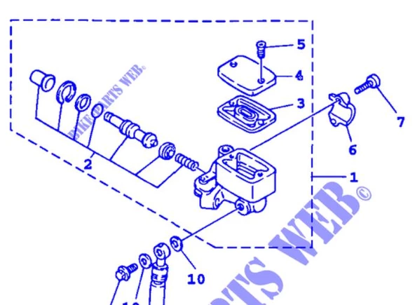 Yamaha Bws 100 Diyafram ürün görseli 1