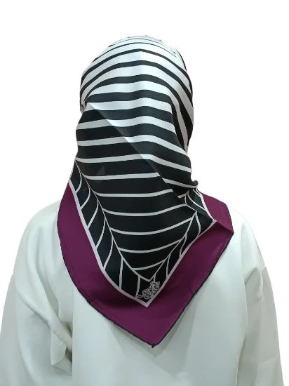 LEVİDOR İ-3820 TWİLL İPEK EŞARP - Resim 3