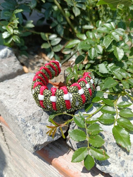 SELANOGLUDESİGN - Paracord bileklik karışık renk yumuşak örüm ürün görseli 1