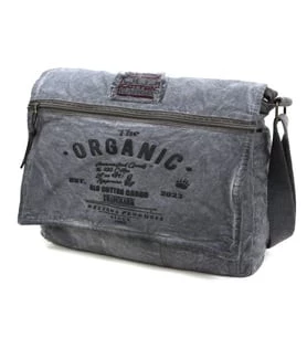Old Cotton Cargo 8128 Mulater Salaş Kanvas Omuz Postacı Laptop Okul Seyahat Günlük  Çanta ürün görseli 1