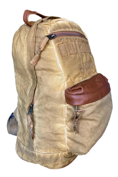 OLD COTTON CARGO 7003 DUKHA BAG BRAND SIRT ÇANTASI KAHVE ürün görseli 1