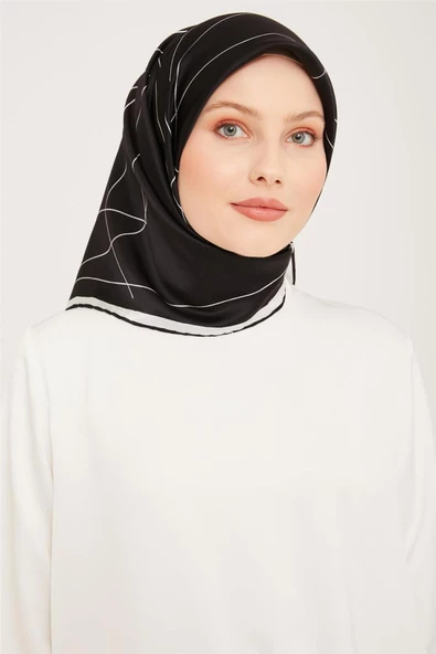 Sura İpek Eşarp 23Ka9061 04 - Resim 4