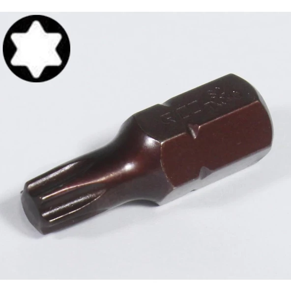 Rico 005-kk1149 Kaplamalı Mıknatıslı Torx Tork Bits Uç T25 30 Mm ürün görseli 1